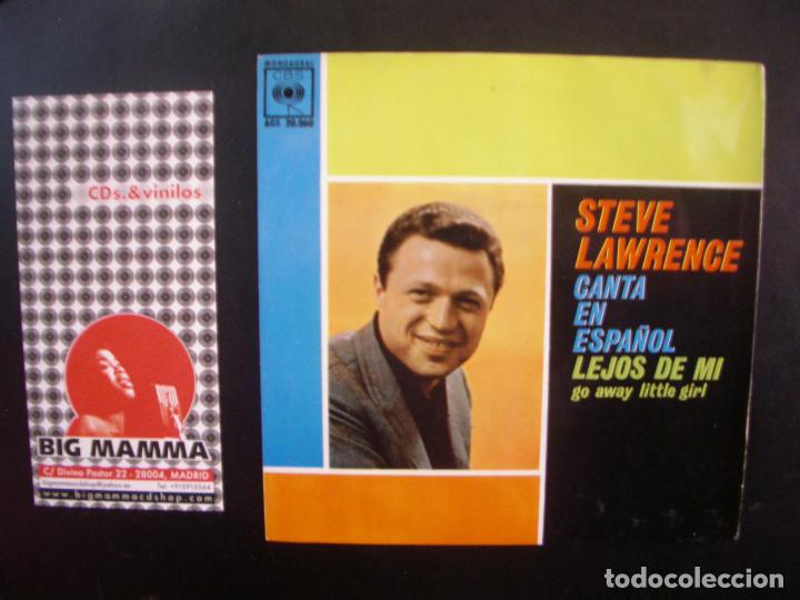 Discos de vinilo: STEVE LAWRENCE- CANTA EN ESPA&Ntilde;OL - Foto 1