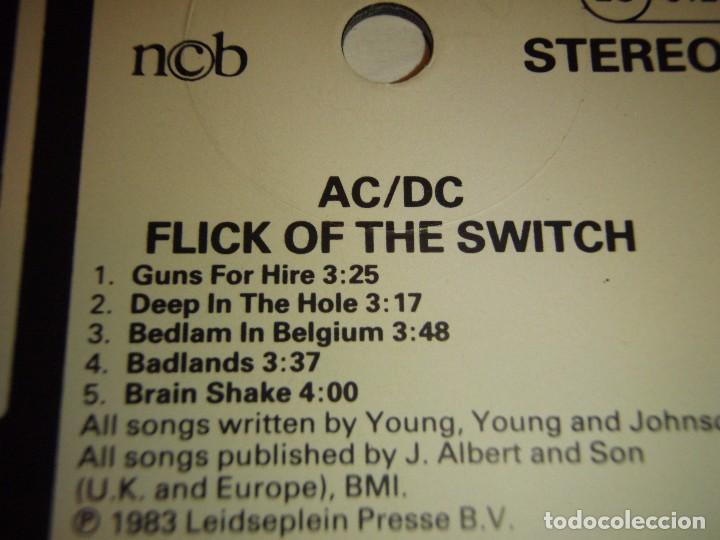 Discos de vinilo: AC DC ( FLICK OF THE SWITCH ) 1983-EEC LP33 ATLANTIC* - Foto 4