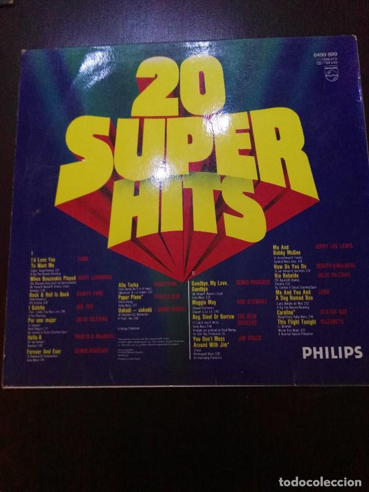 Discos de vinilo: 20 super hits editado en Alemania - Foto 2