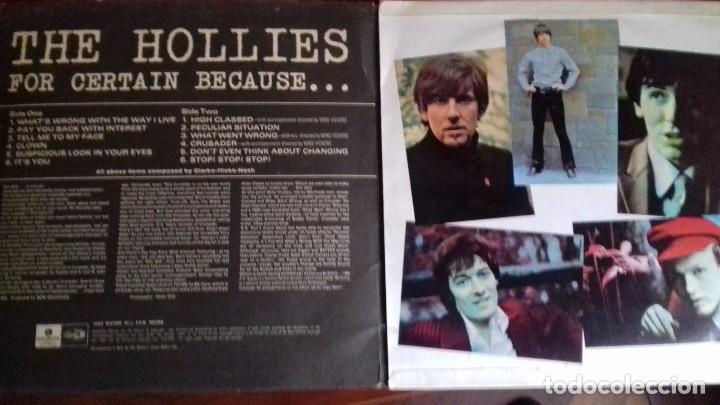 Discos de vinilo: The hollies. For certain because. Lp original - Foto 4