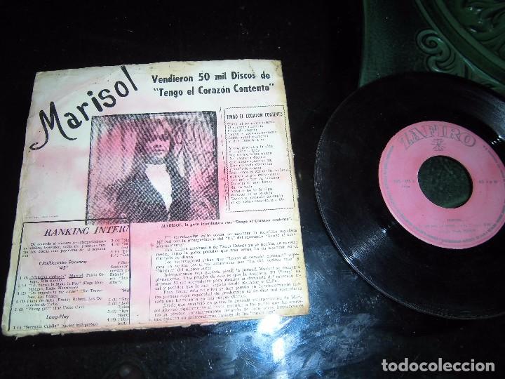 Discos de vinilo: single de marisol antiguo - Foto 2