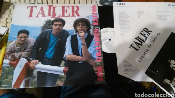 Discos de vinilo: Taller lp los grandes &eacute;xitos.1990 con dossier promo - Foto 1