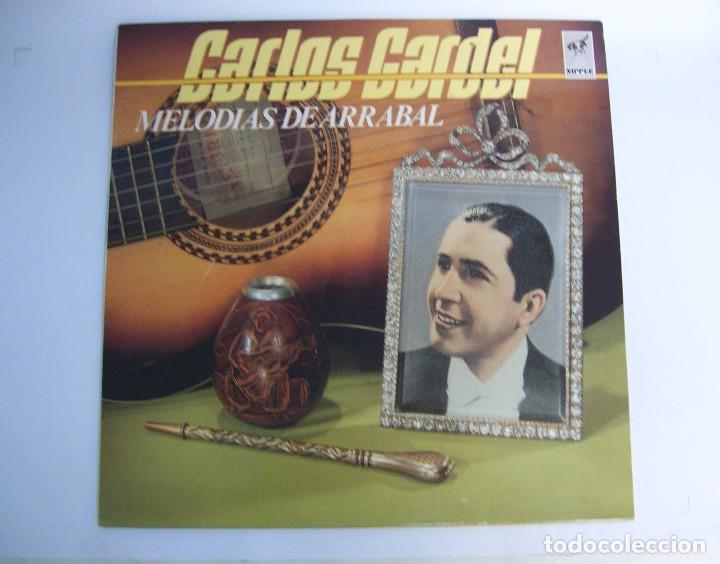 Discos de vinilo: Melodias de arrabal, carlos gardel, lp 1986 - Foto 1
