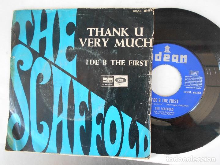 Discos de vinilo: THE SCAFFOLD-SINGLE THANK U VERY MUCH - Foto 1