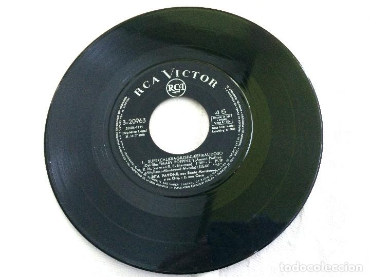Discos de vinilo: RITA PAVONE SPANISH / MARY POPPINS - Foto 3