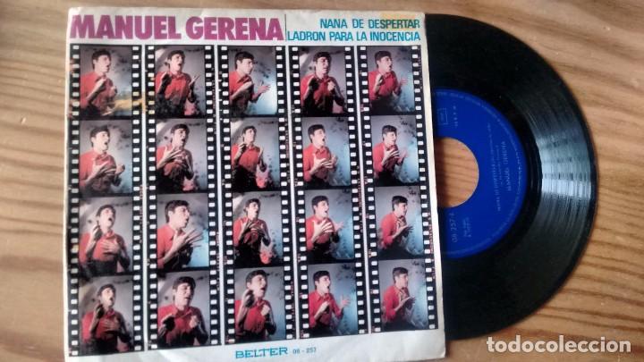 SINGLE (VINILO) DE MANUEL GERENA A&Ntilde;OS 70