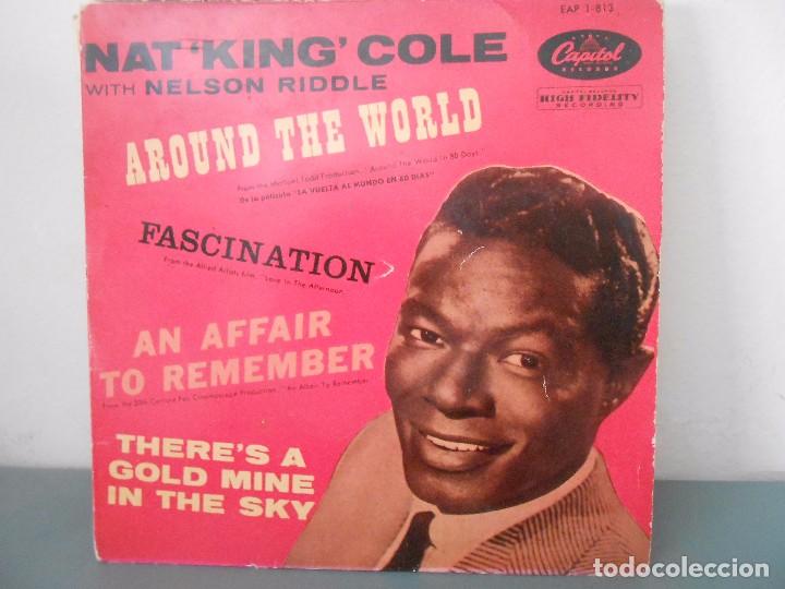 Discos de vinilo: NAT KING COLE - AROUND THE WORLD - Foto 1