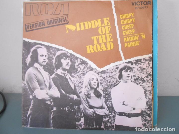 Discos de vinilo: MIDDLE OF THE ROAD - CHIRPY - Foto 1