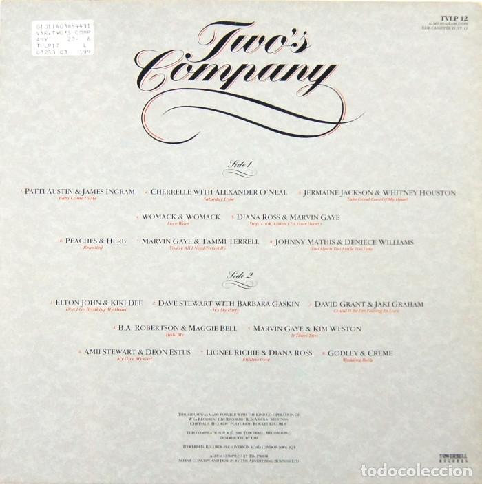 Discos de vinilo: Twos Company (LP, Compilation UK) - Foto 2
