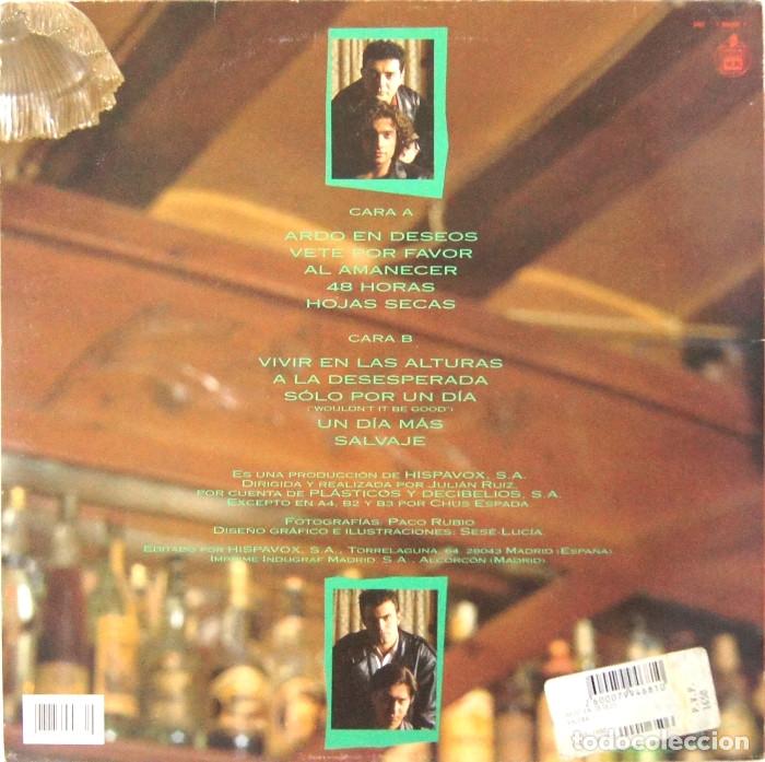 Discos de vinilo: Valera - Ardo En Deseos (LP, Vinilo, Hispavox 1992) - Foto 2