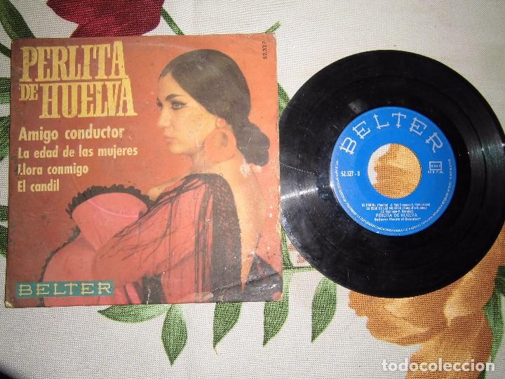 Discos de vinilo: single de Perlita de Huelva - Foto 1