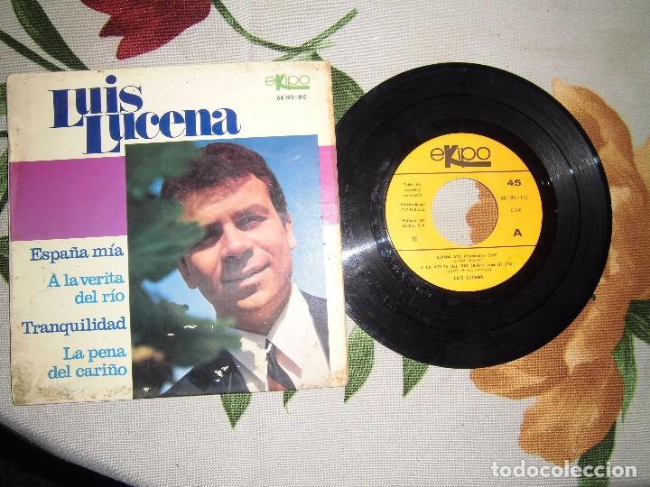 Discos de vinilo: single de Luis Lucena - Foto 1