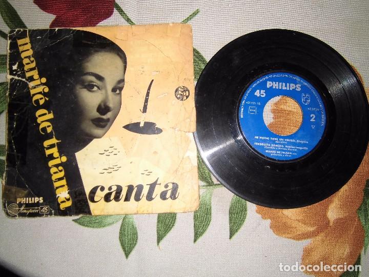 Discos de vinilo: 4 singles de Marife de Triana - Foto 1