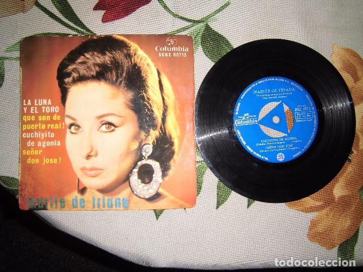 Discos de vinilo: 4 singles de Marife de Triana - Foto 2
