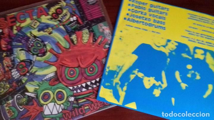 Discos de vinilo: La Secta. LP. Wild weekend. Indie primeros 90 - Foto 3