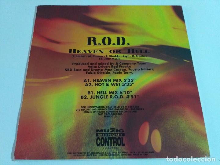 Discos de vinilo: R.O.D. - Heaven or hell - Foto 2