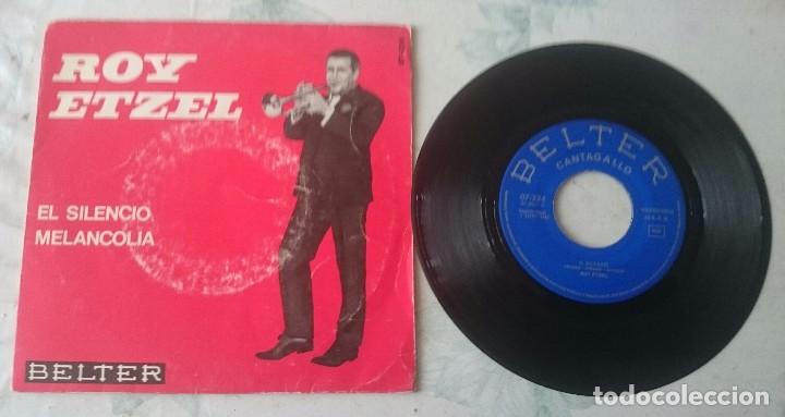 Discos de vinilo: Roy Etzel: El silencio / Melancol&iacute;a (Belter 1965) - Foto 1