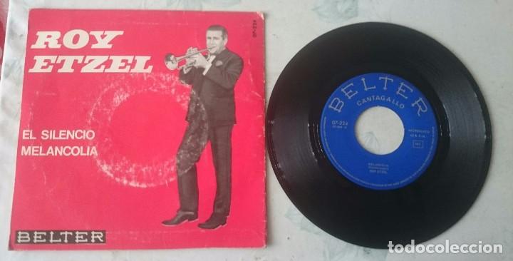 Discos de vinilo: Roy Etzel: El silencio / Melancol&iacute;a (Belter 1965) - Foto 2