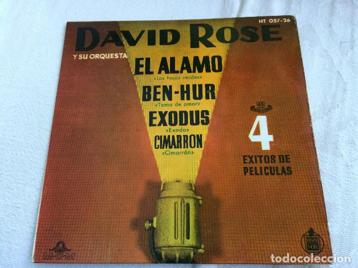 Discos de vinilo: Exitos de peliculas. David Rose. - Foto 1