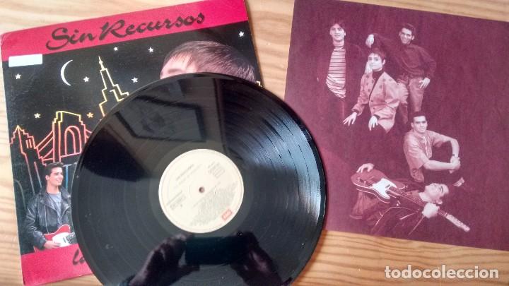 Discos de vinilo: LP  (VINILO) DE SIN RECURSOS A&Ntilde;OS 80 - Foto 1