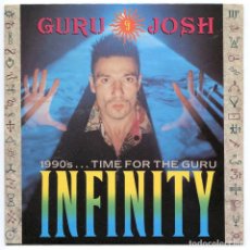Discos de vinilo: DISCO EP 45 RPM - GURU JOSH: INFINITY (PB 43475)