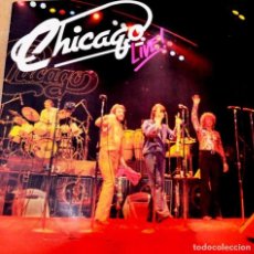 Discos de vinilo: LP - CHICAGO - LIVE - LP DE VINILO, NUEVO, PORTADA VG+, RARISIMO EDITADO EN PORTUGAL EL 1984. Lote 99078787