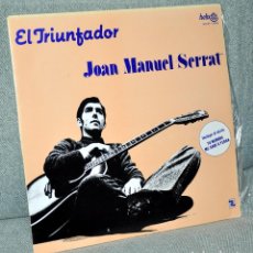 Discos de vinilo: JOAN MANUEL SERRAT - LP VINILO 12’’ - EL TRIUNFADOR - 11 TRACKS - EDITADO EN MÉXICO - HELIX 1982. Lote 99205735