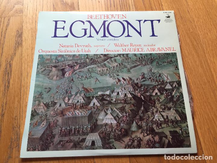Discos de vinilo: EGMONT, Beethoven, Version Completa, - Foto 1