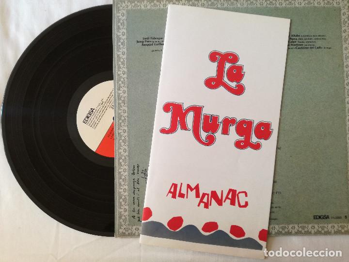 Discos de vinilo: MURGA, LA - ALMANAC (EDIGSA) LP - LIBRO - Foto 3