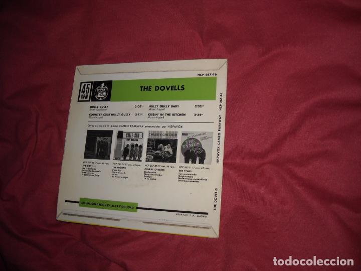 Discos de vinilo: THE DOVELLS EP HULLY GULLY + 3 1965 spa - Foto 2