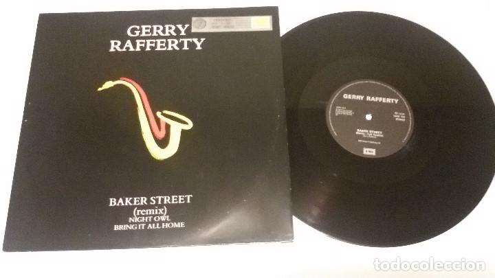 Discos de vinilo: Gerry Rafferty - Baker Street (Remix) - Foto 1