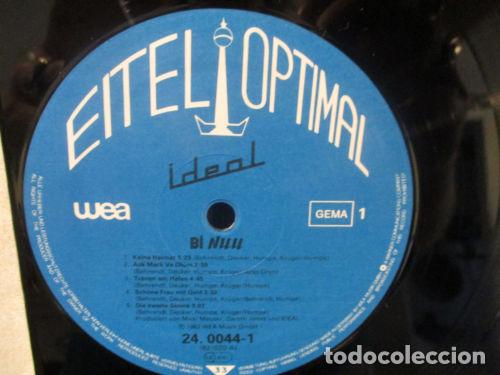 Discos de vinilo: ideal - Bi NUU 1982 - completa 1&ordf; edic org germany + insert, todo impecable - Foto 2