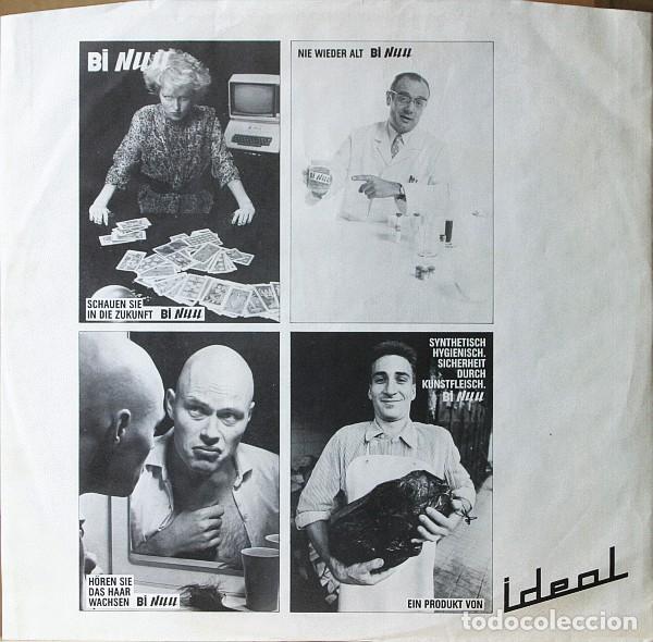 Discos de vinilo: ideal - Bi NUU 1982 - completa 1&ordf; edic org germany + insert, todo impecable - Foto 4