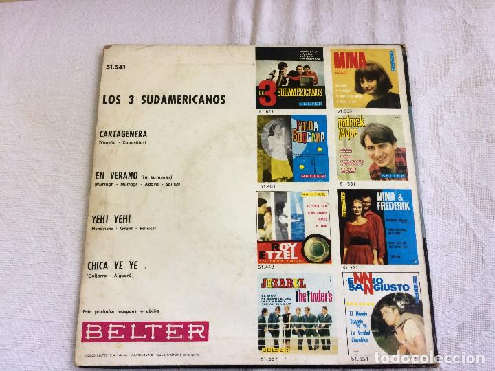 Discos de vinilo: LOS 3 SUDAMERICANOS - Foto 2