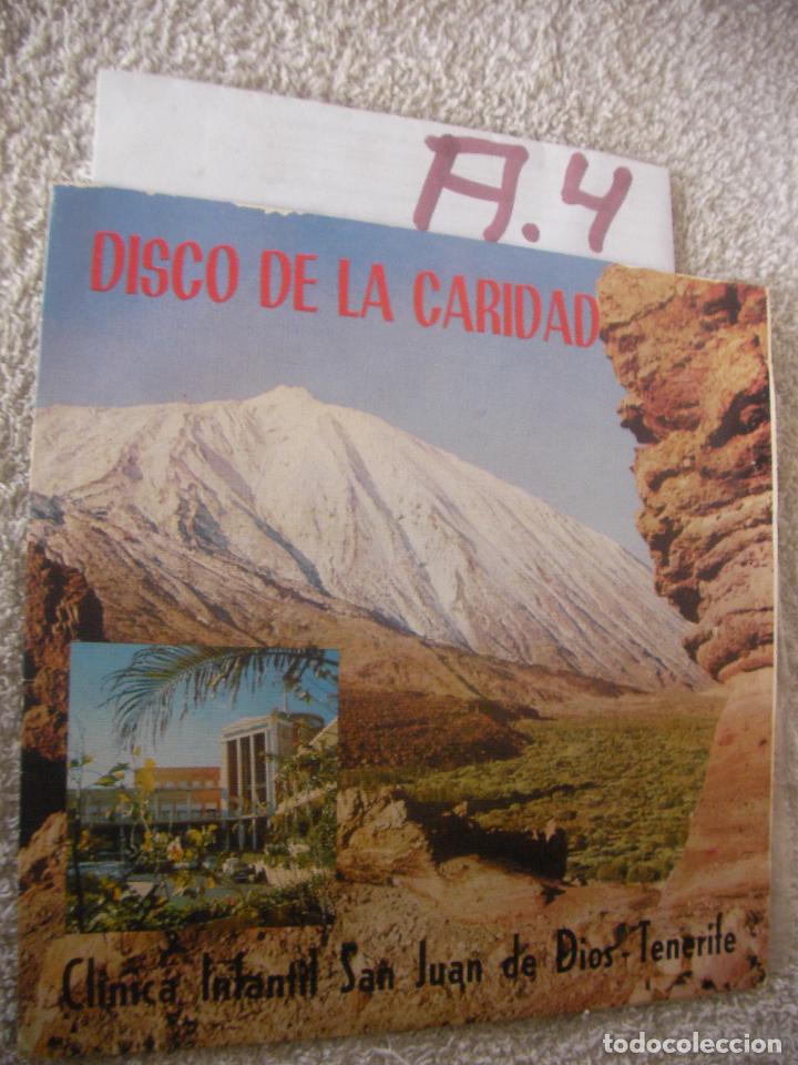 Discos de vinilo: ANTIGUO SINGLE VINILO - DISCO DE LA CARIDAD - Foto 1