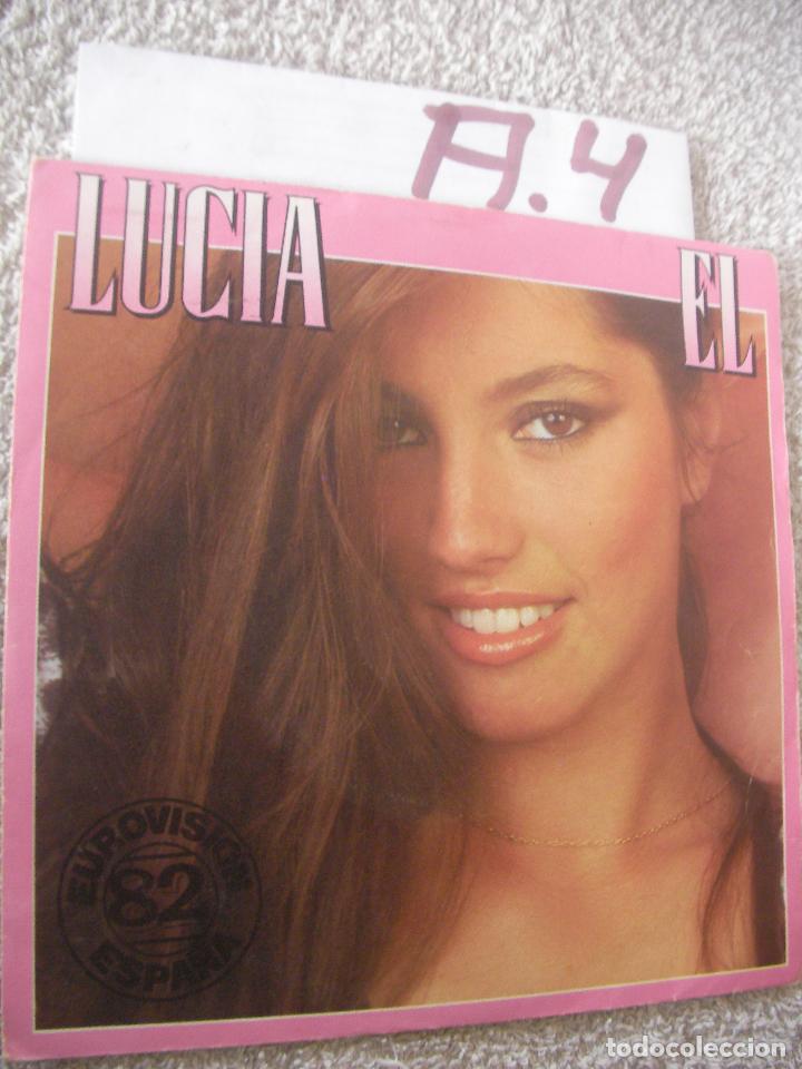 Vinyl-Schallplatten: ANTIGUO SINGLE VINILO - LUCIA - ENVIO INCLUIDO A ESPA&Ntilde;A