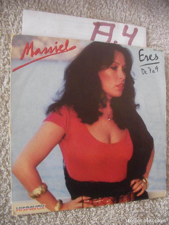 Discos de vinilo: ANTIGUO SINGLE VINILO - MASSIEL - Foto 1