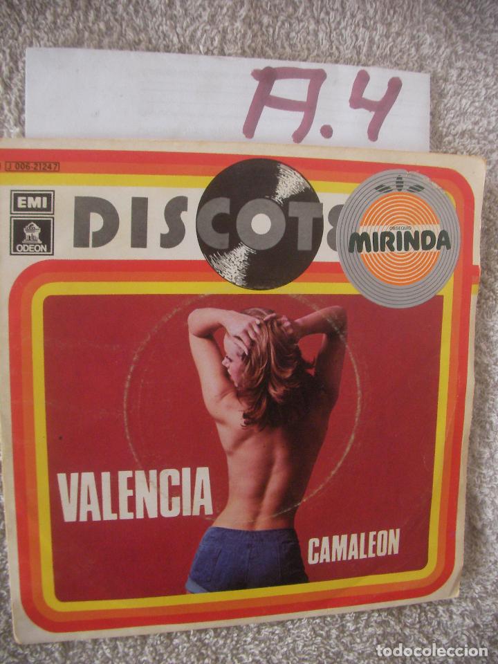 Vinyl-Schallplatten: ANTIGUO SINGLE VINILO - VALENCIA - ENVIO INCLUIDO A ESPA&Ntilde;A