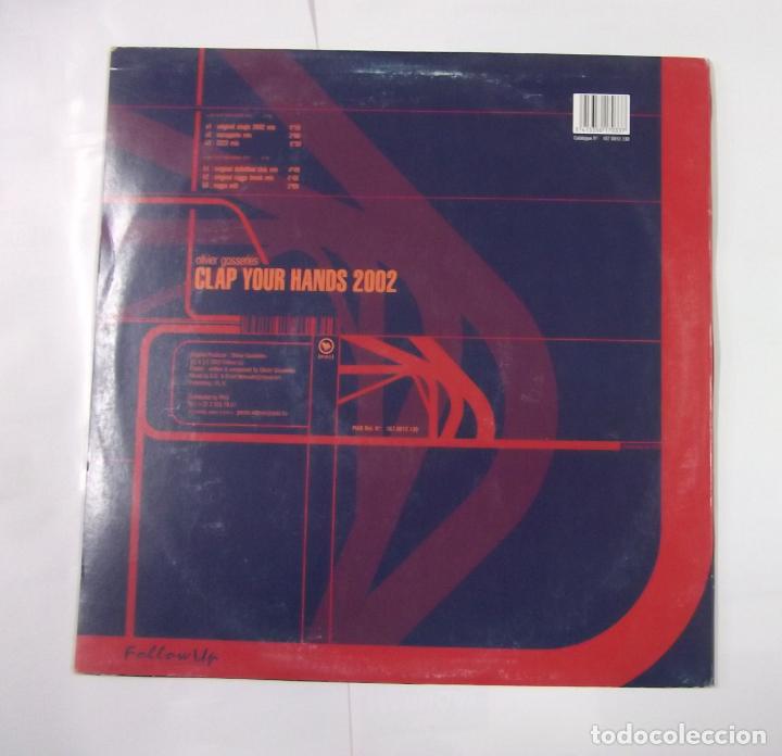 Discos de vinilo: CLAP YOUR HANDS. OLIVIER GOSSERIES. 2002. TDKDA20 - Foto 2