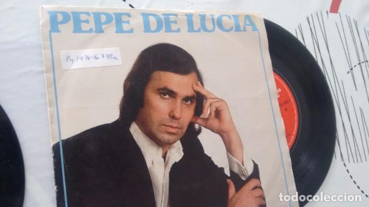 Discos de vinilo: SINGLE (VINILO) DE PEPE DE LUCIA A&Ntilde;OS 80 - Foto 1