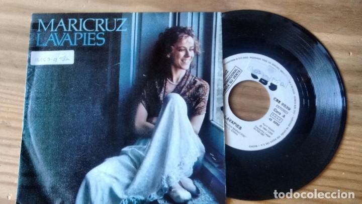 Disques de vinyle: SINGLE (VINILO )-PROMOCION- DE MARICRUZ A&Ntilde;OS 80