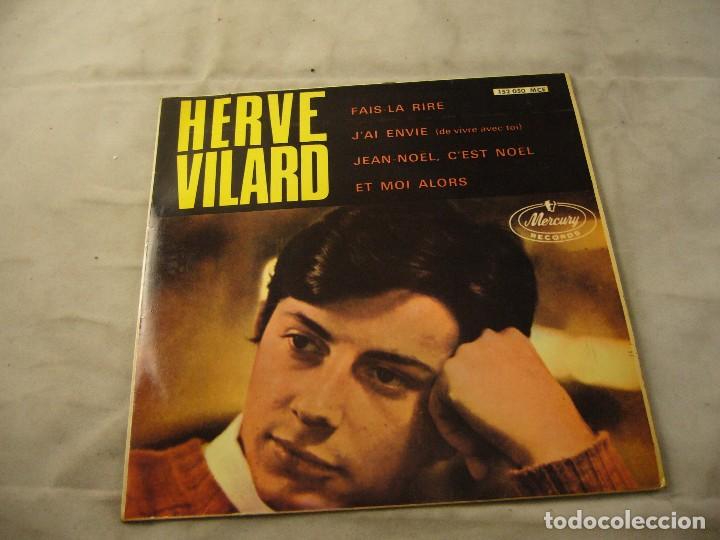 Discos de vinilo: EP-HERVE VILARD-FAIS LA RIRE-SPAIN-1966 - Foto 1