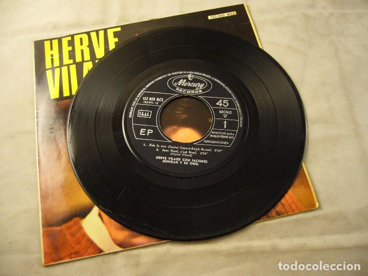 Discos de vinilo: EP-HERVE VILARD-FAIS LA RIRE-SPAIN-1966 - Foto 3