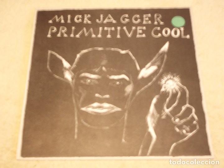 Discos de vinilo: Mick Jagger &ndash; Primitive Cool Holanda 1987 CBS - Foto 1