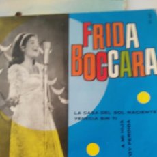 Discos de vinilo: FRIDA BOCCARA LA CASA DEL SOL NACIENTE. Lote 99366743