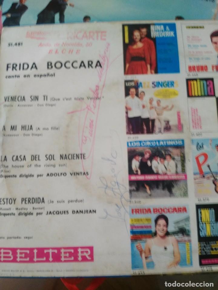 Discos de vinilo: Frida boccara la casa del sol naciente - Foto 2