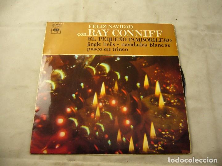 Discos de vinilo: RAY CONNIFF - FELIZ NAVIDAD CON RAY CONNIFF - EP - Foto 1