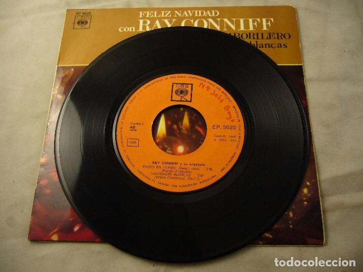 Discos de vinilo: RAY CONNIFF - FELIZ NAVIDAD CON RAY CONNIFF - EP - Foto 2