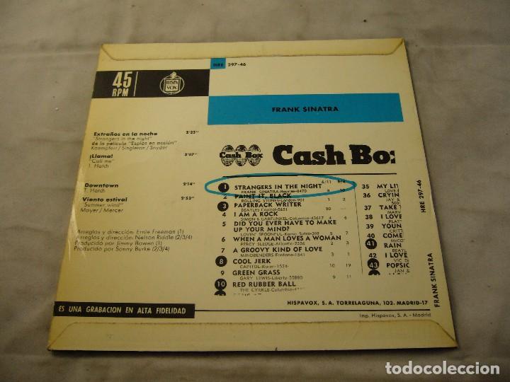 Discos de vinilo: EP DE FRANK SINATRA-EXTRA&Ntilde;OS EN LA NOCHE - Foto 2