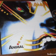 Discos de vinilo: DEF LEPPARD MAXI SINGLE ANIMAL MADE IN SPAIN. 1987. JOE ELLIOTT